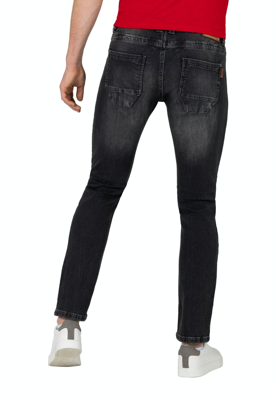 Herren Timezone | Timezone Jeans Slim Edwardtz Grey Grau