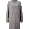 Damen Tom Tailor Denim | Tom Tailor Denim Long Pullover Grey Melange