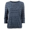 Damen Soquesto | Soquesto Shirt 3/4 Marei Dark Ocean