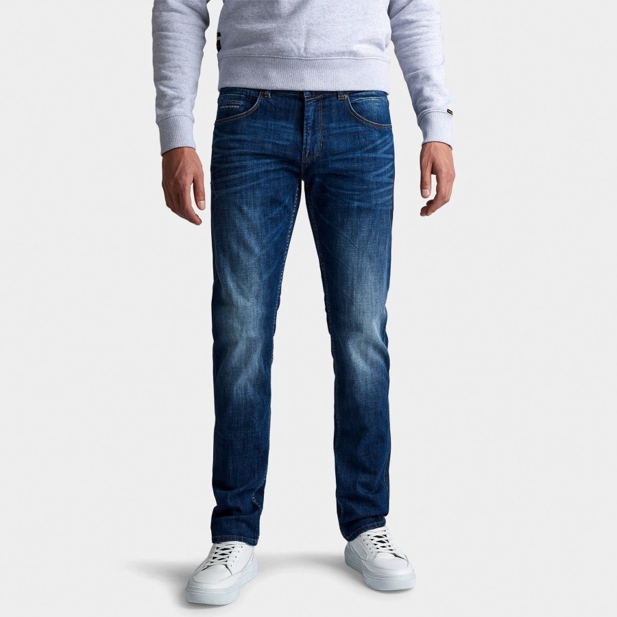 Herren PME Legend | Pme Legend Jeans Regular Fit Nightflight Slub Denim Mvb