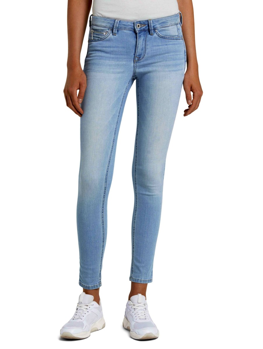 Damen Tom Tailor Denim | Tom Tailor Denim Jeans Jona Skinny Light Light Used