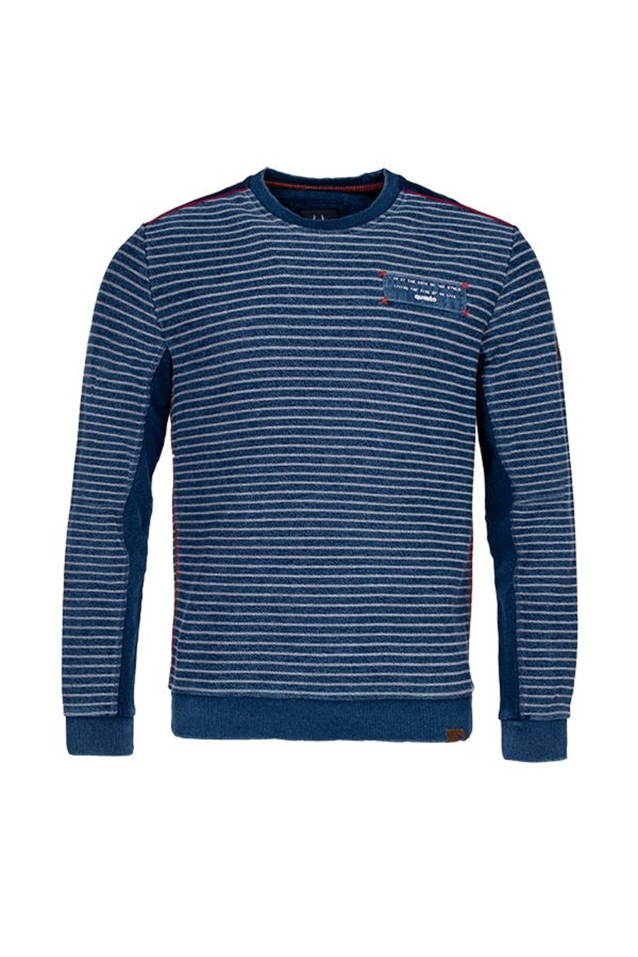 Herren Questo | Questo Pullover Christoph Indigo