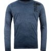 Herren Questo | Questo Langarmshirt Finnjan Moon Blue