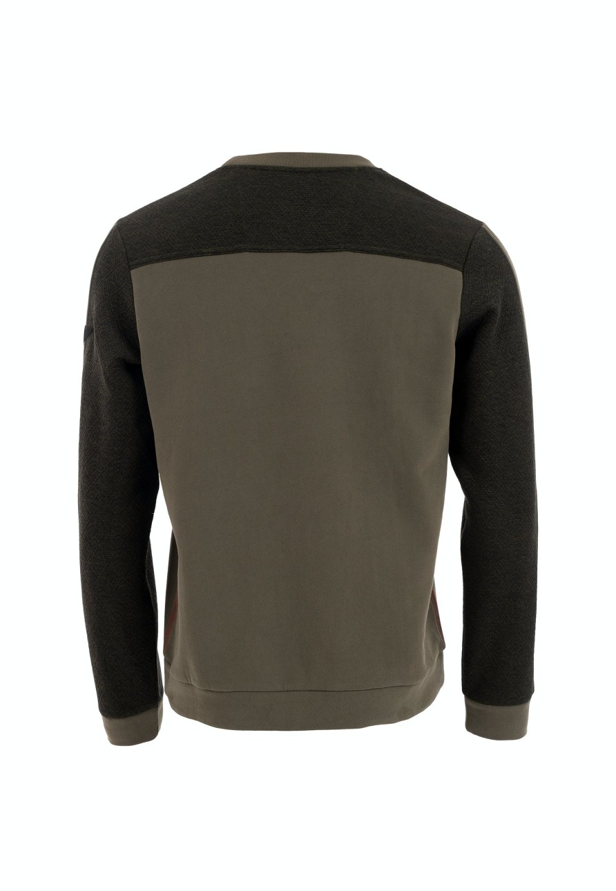 Herren Questo | Questo Sweatshirt Emanuel Military