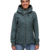 Damen Ragwear | Ragwear U00Dcbergangsjacke Dankka Bloom Dark Green