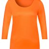 Damen Street One | Street One Shirt Basic Pania Orange