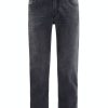 Herren Paddock's | Paddock'S Ben Jeans Regular Fit Black Stone Extra Lang Black Stone Use Moustache