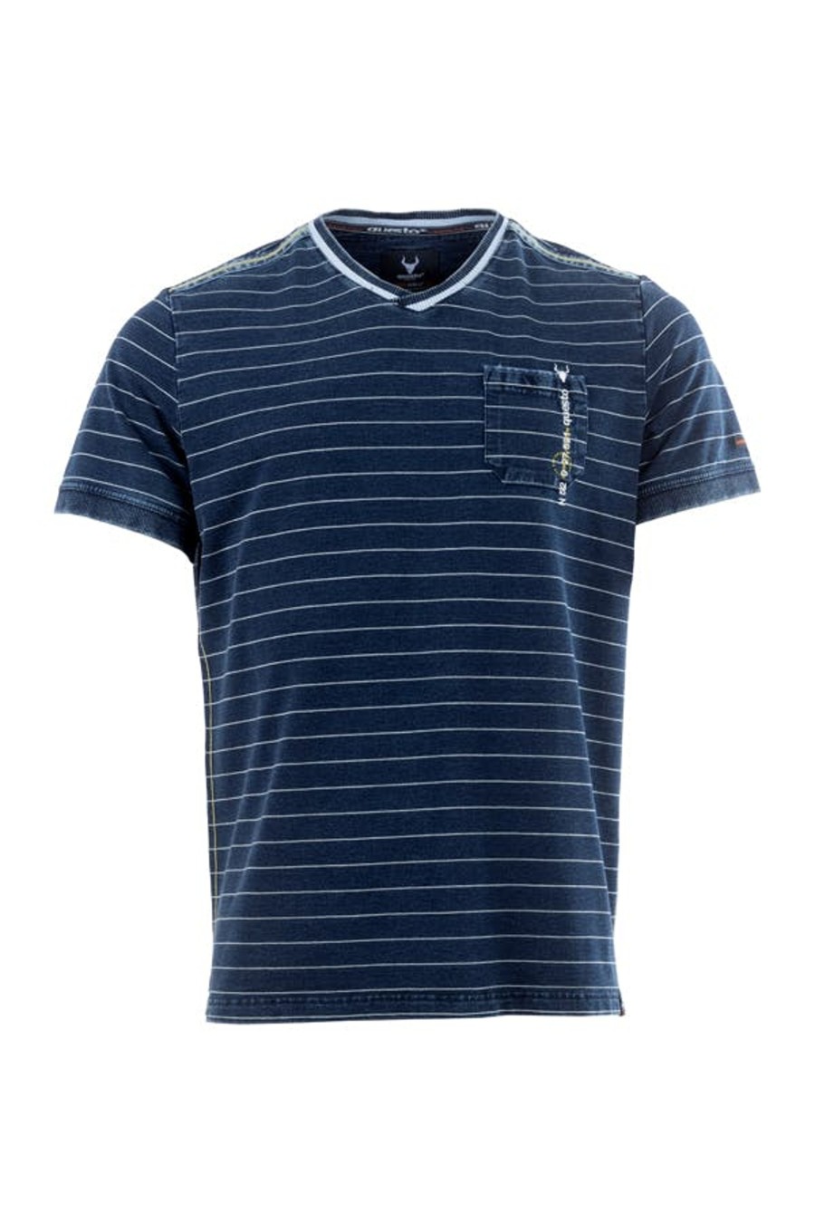 Herren Questo | Questo Shirt Feike Indigo