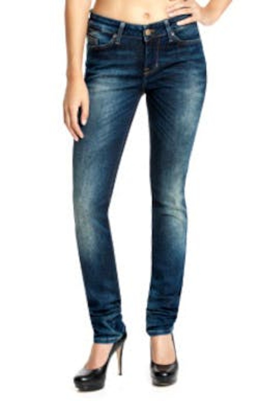 Damen Mustang | Mustang Jeans Jasmin Dark Used