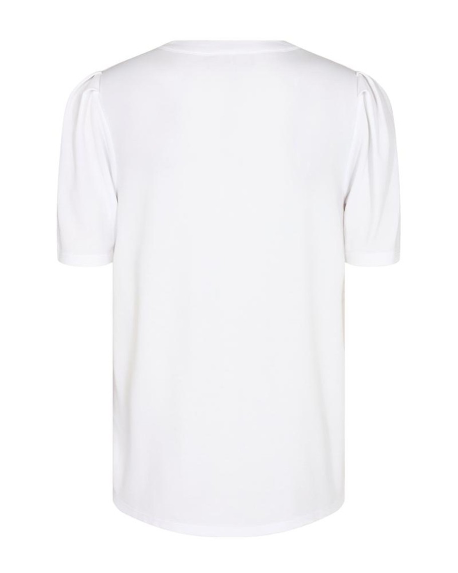 Damen Freequent | Freequent Shirt Balloon Brilliant White