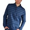 Herren Kera Collection | Kera Collection Pullover Striped Blue