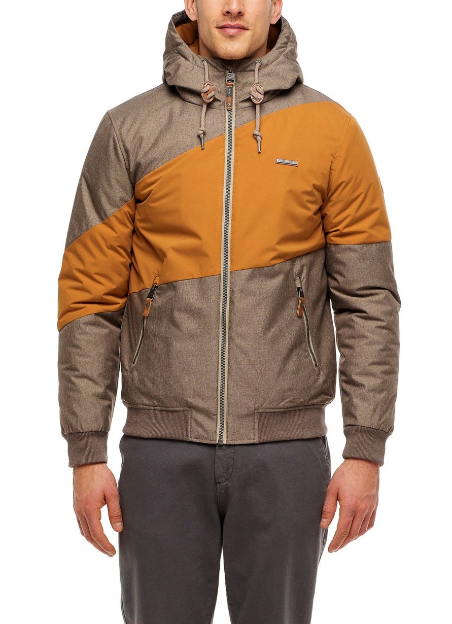 Herren Ragwear | Ragwear Jacke Briger Brown