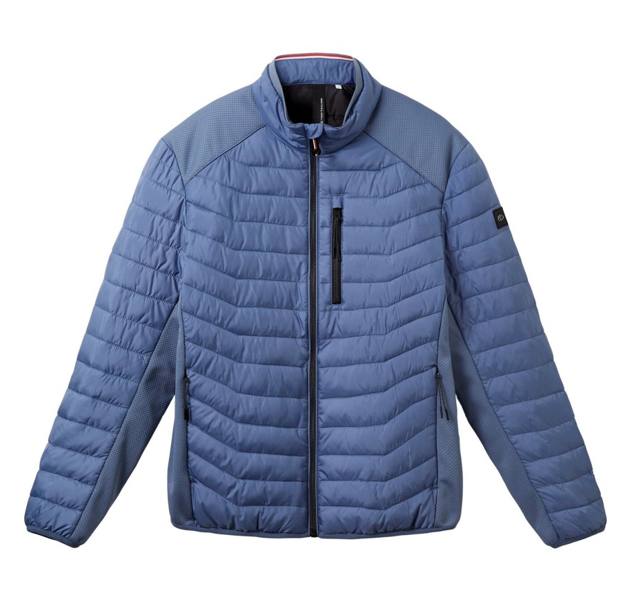 Herren Tom Tailor | Tom Tailor Stepp-U00Dcbergangsjacke Blau