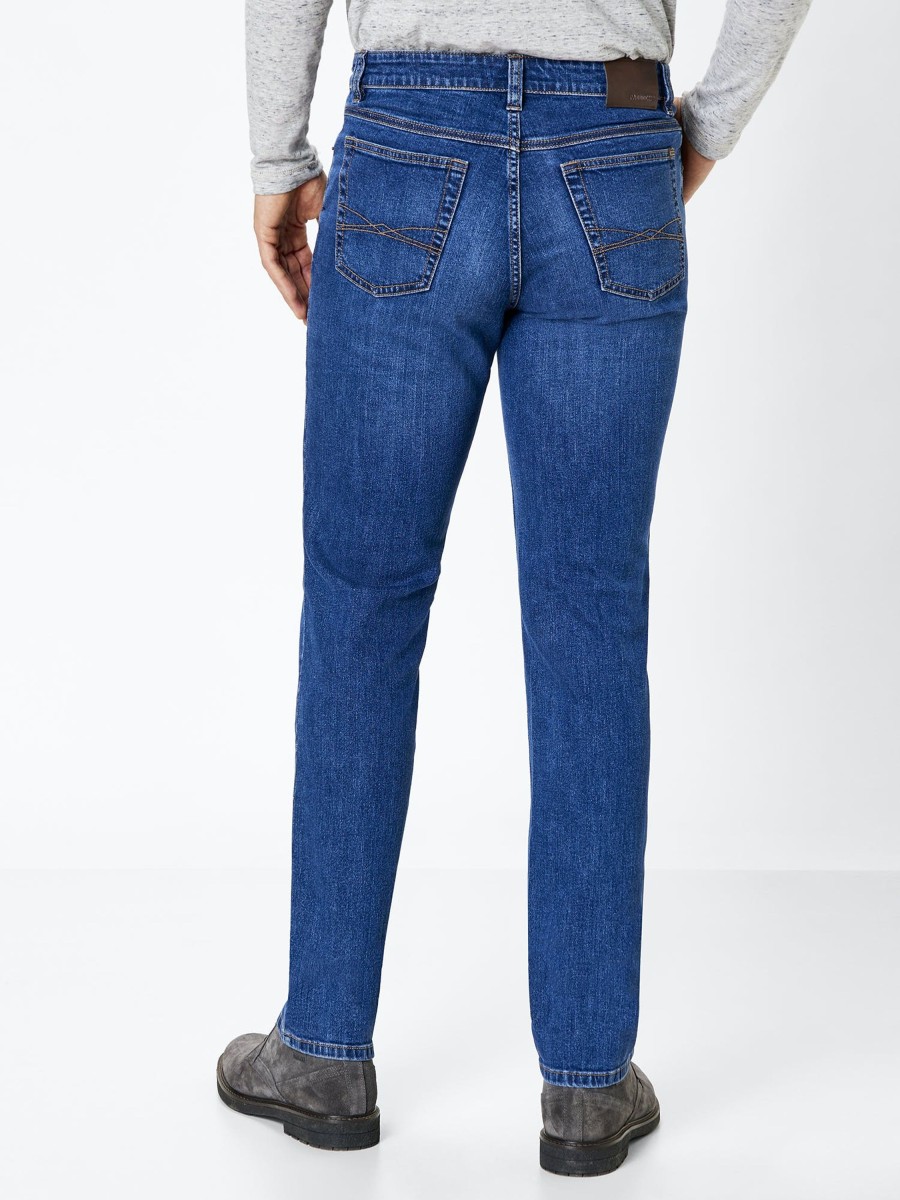 Herren Paddock's | Paddock'S Pipe Jeans Slim Fit Deep Blue Moustache Use