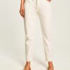 Damen Opus | Opus Boyfriend Jeans Louis Creme