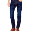 Herren Revils | Revils Jeans 305 Dark Blue Stretch Extra Lang Dark Blue Used