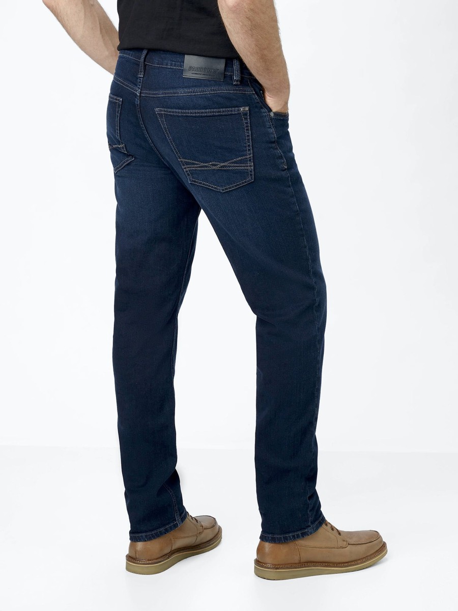 Herren Paddock's | Paddock'S Ben Regular Fit Blue Black Extra Lang