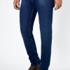 Herren Paddock's | Paddock'S Pipe Rigid Denim Extra Lang Dark Blue Moustache Used