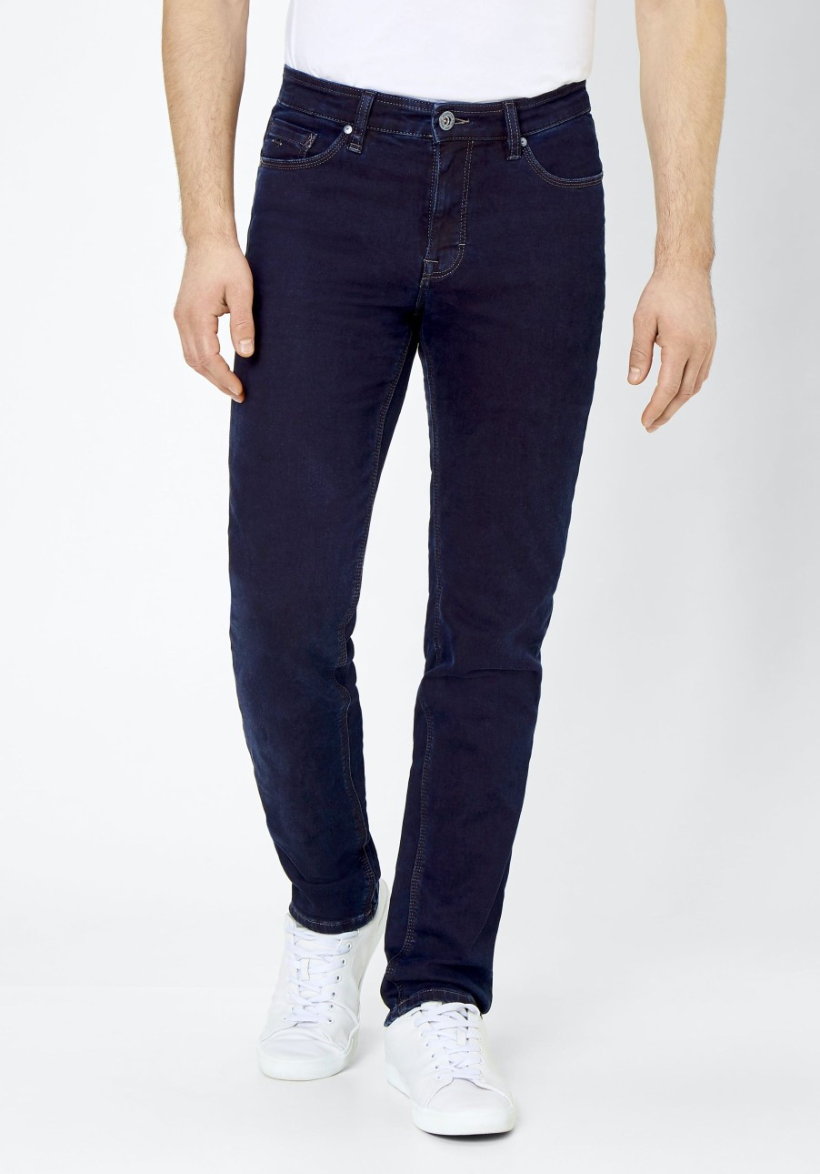 Herren Paddock's | Paddock'S Pipe Jeans Slim Fit Blue Black