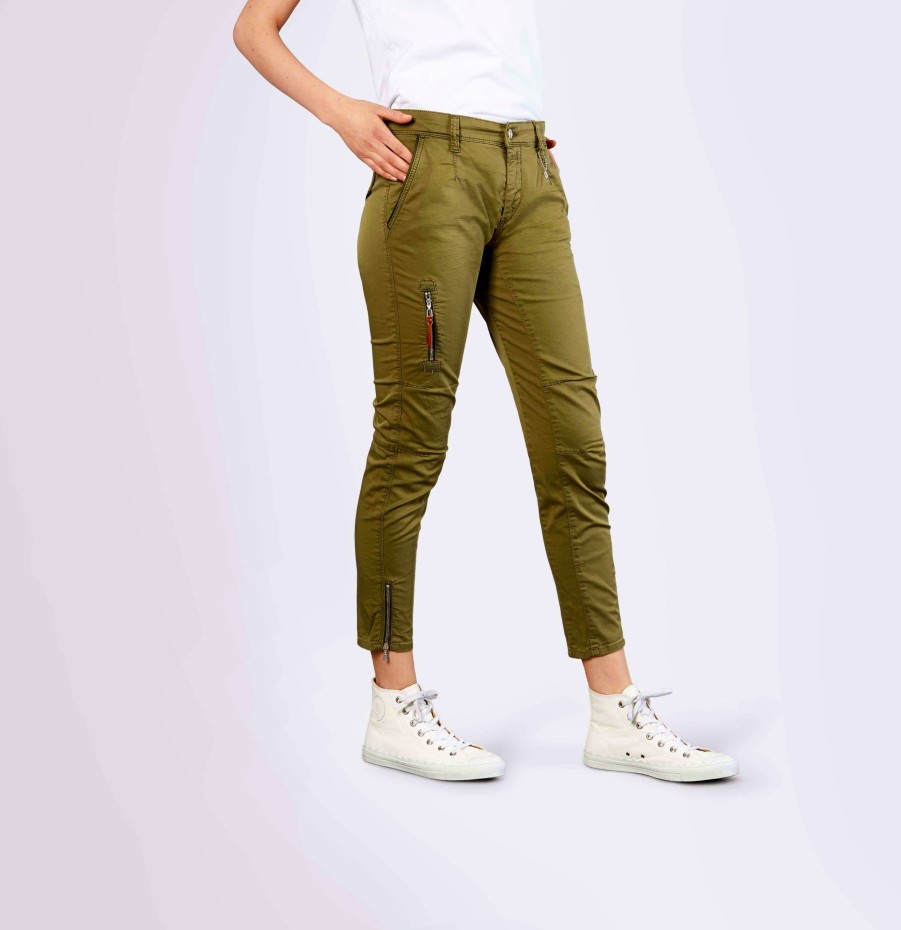 Damen MAC | Mac Hose Rich Cargo Cotton Olive