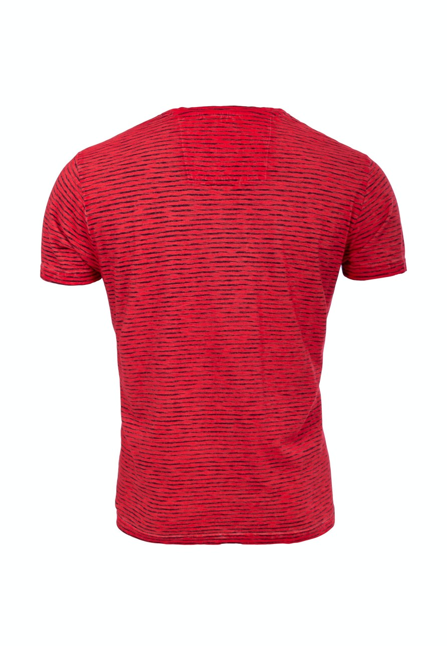 Herren Questo | Questo Shirt Edi Racing Red