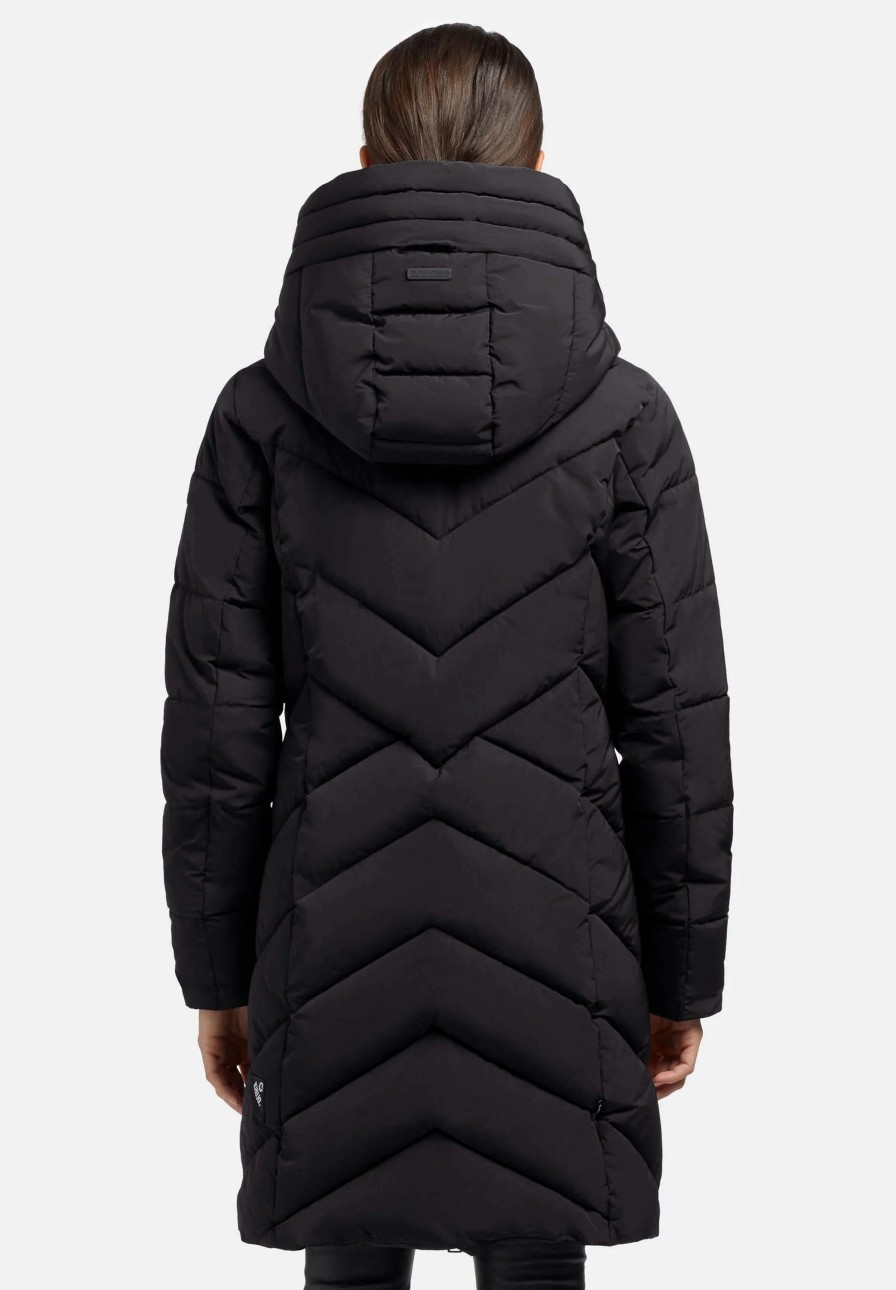 Damen Khujo | Khujo Wintermantel Formin Black