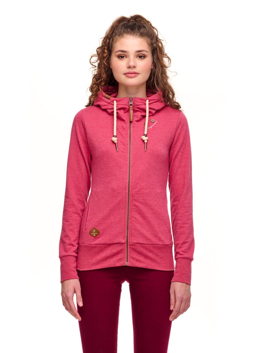 Damen Ragwear | Ragwear Sweatjacke Paya Rose