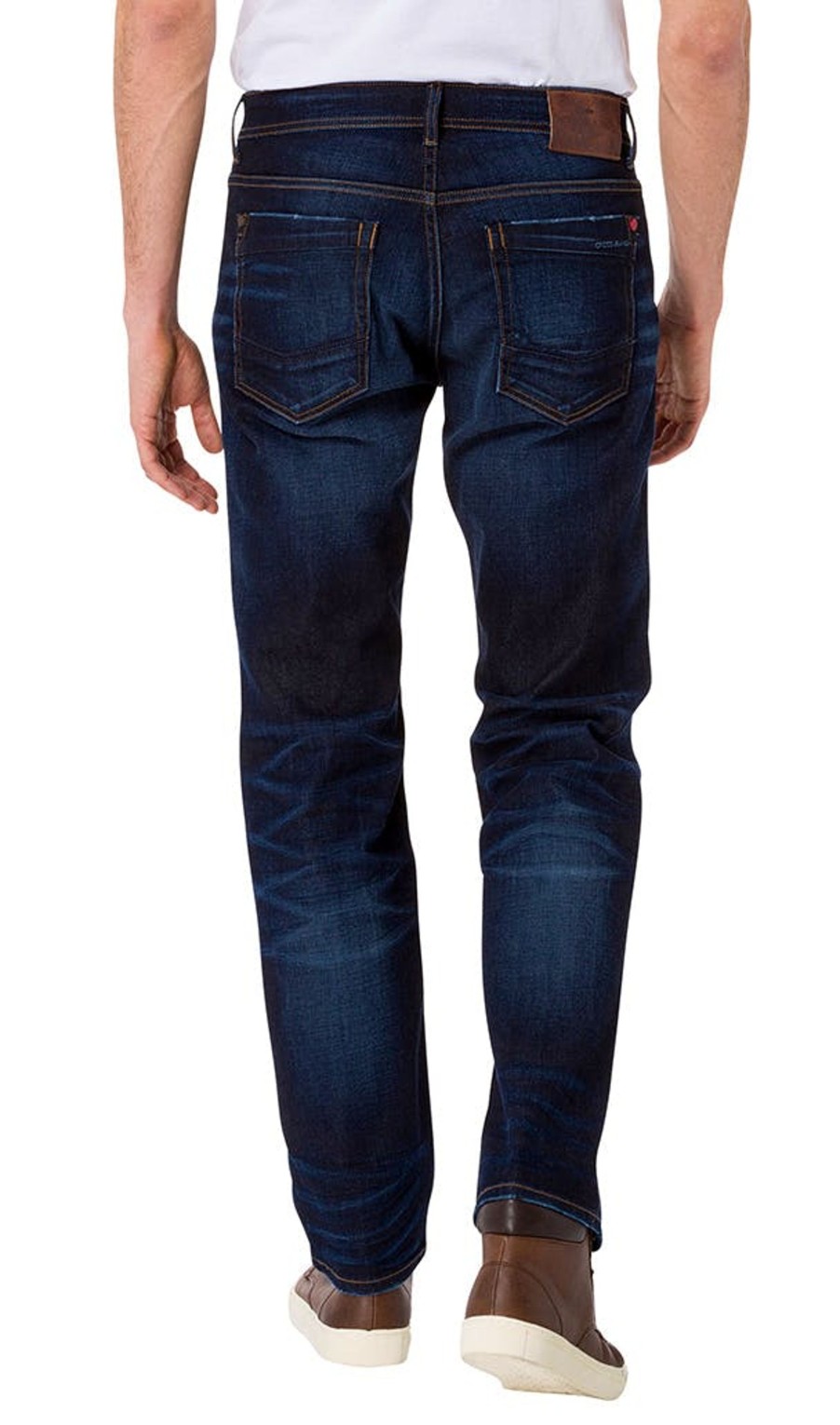 Herren Cross | Cross Jeans Antonio Straight Deep Blue