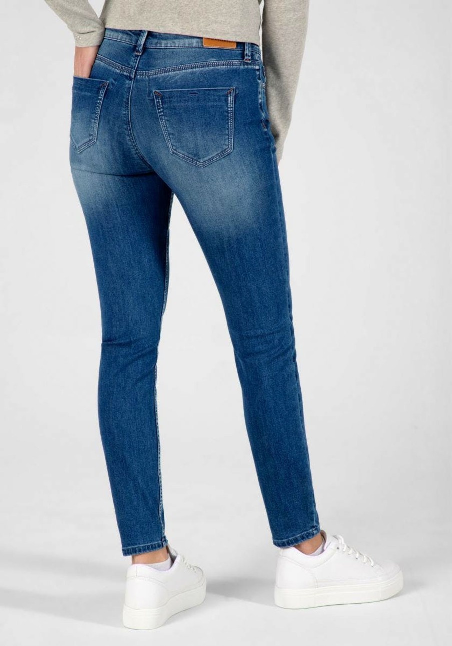 Damen Timezone | Timezone Jeans Tight Aleena Blue Wash