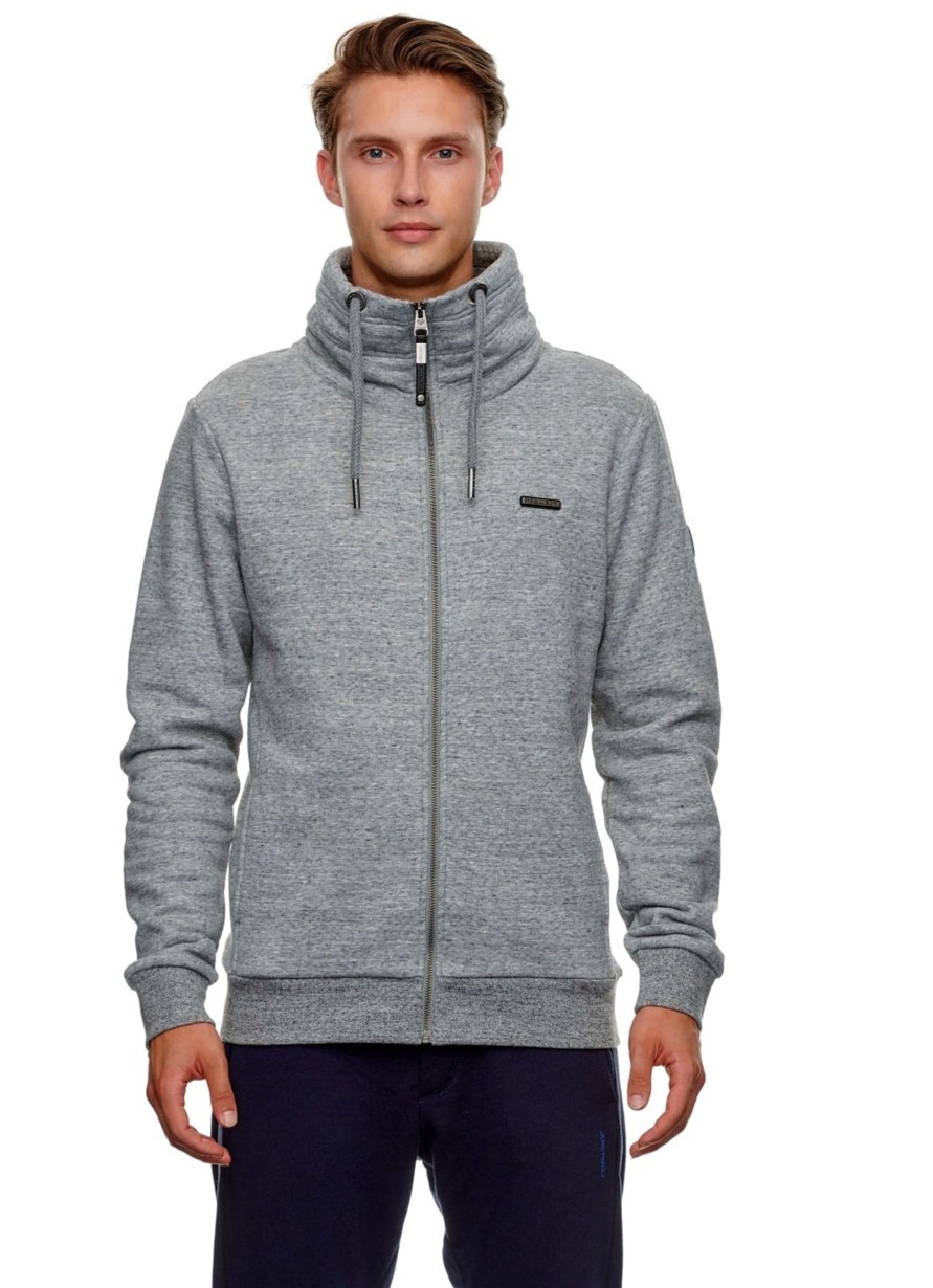 Herren Ragwear | Ragwear Sweatjacke Jucay Grey