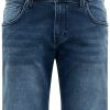 Herren Mustang | Mustang Chicago Shorts Z Regular Fit Denim Blue