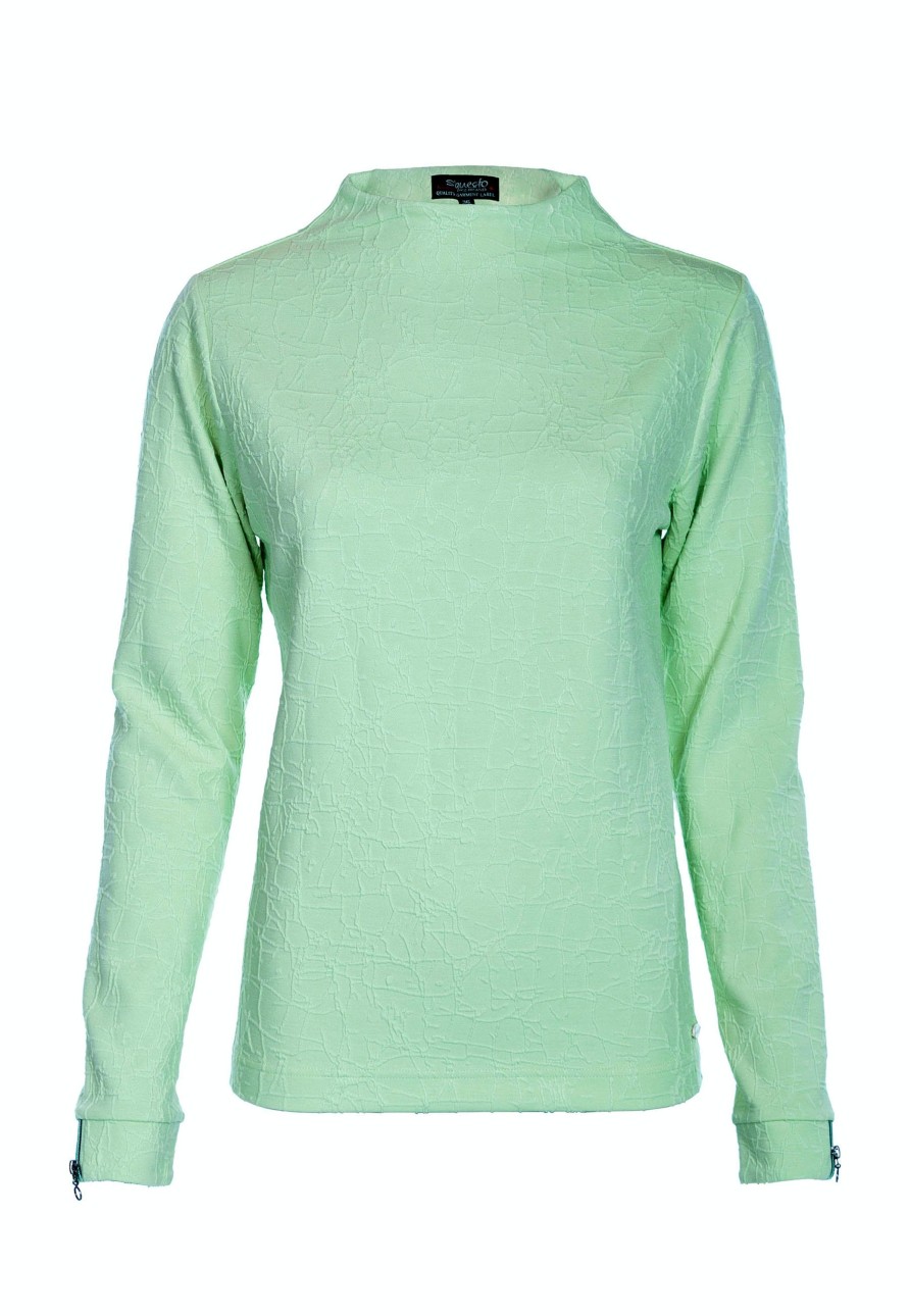 Damen Soquesto | Soquesto Sweatshirt Lenja Mint Green