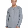 Herren Tom Tailor Denim | Tom Tailor Pullover Structured Basic Grey