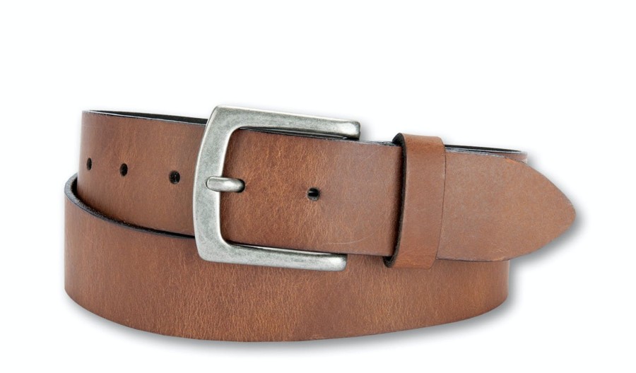 Herren Bernd Gu00f6tz | Bernd Gu00F6Tz 4 Cm Pull-Up Ledergu00Fcrtel Xxl Cognac