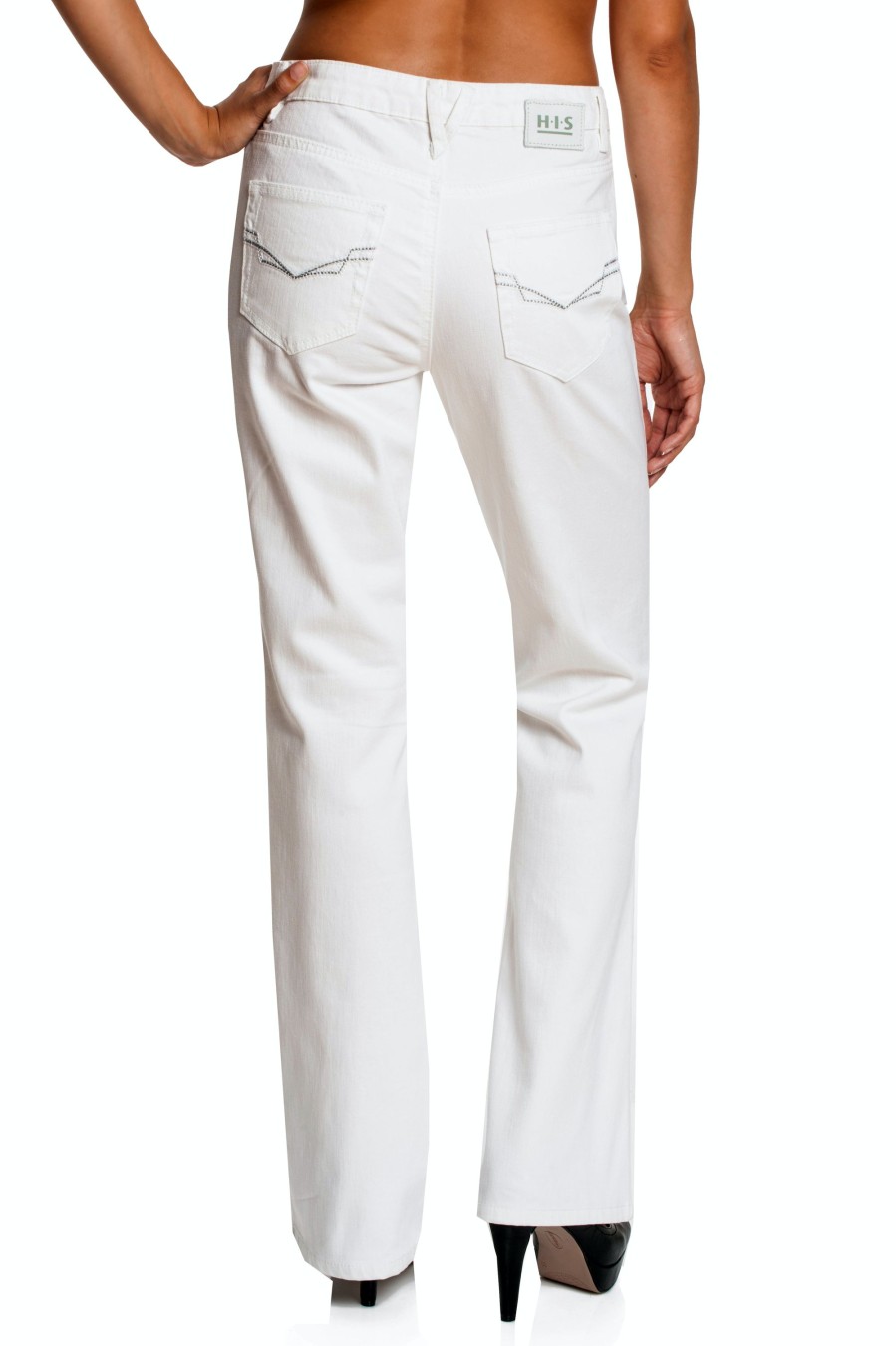 Damen H.I.S. | His Damenjeans Sunny White