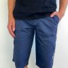 Herren Kera Collection | Kera Cargo Shorts Regular Fit Blau