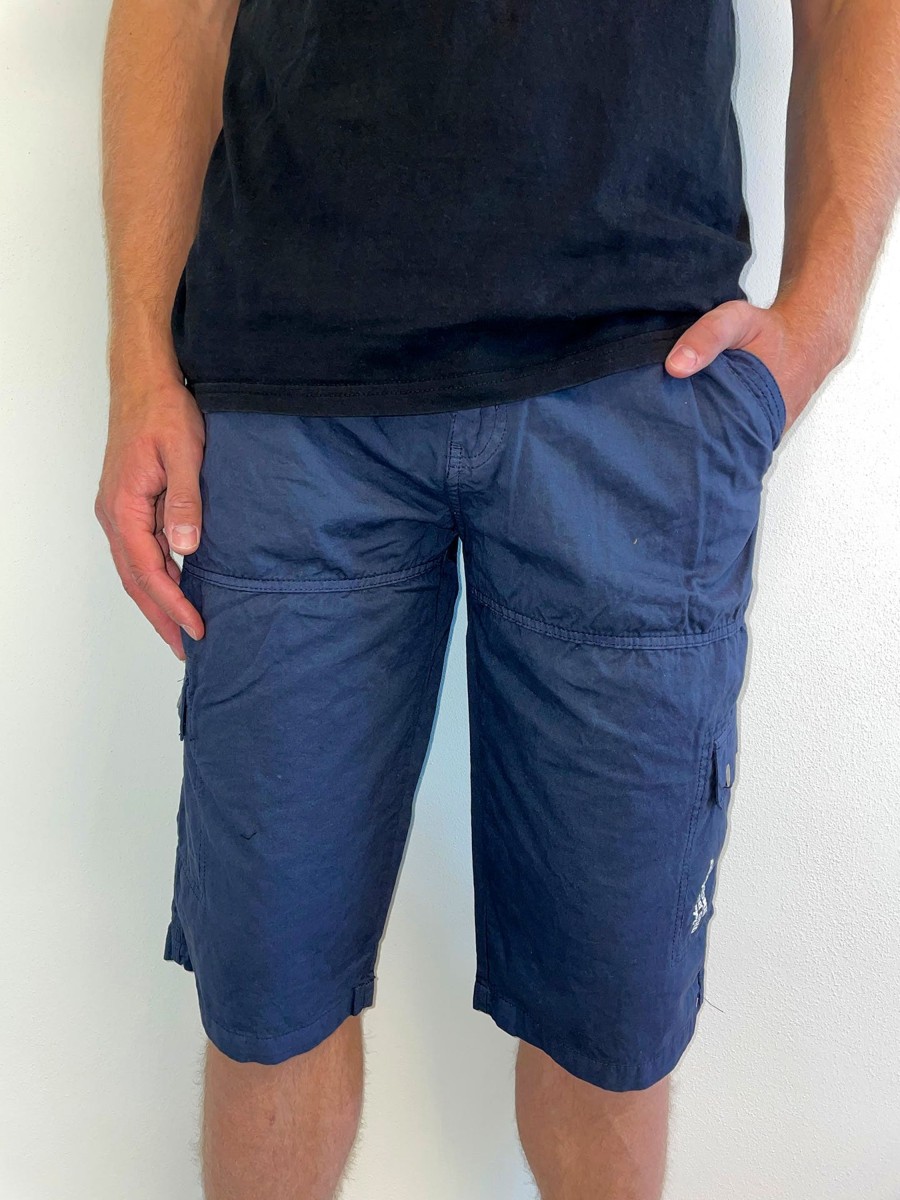 Herren Kera Collection | Kera Cargo Shorts Regular Fit Blau