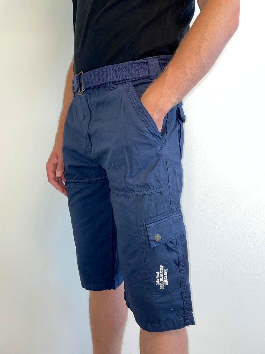 Herren Kera Collection | Kera Cargo Shorts Regular Fit Blau