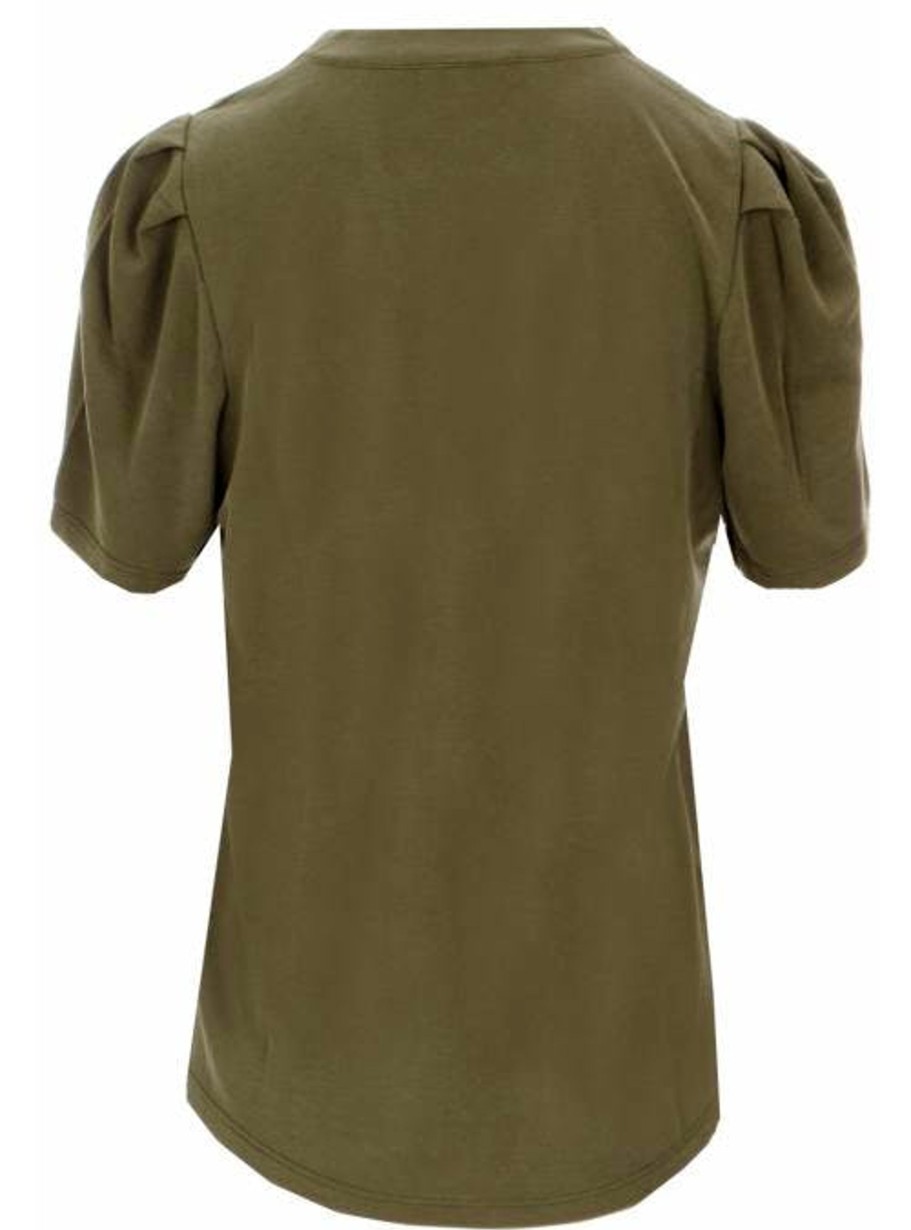 Damen Freequent | Freequent Shirt Balloon Olive