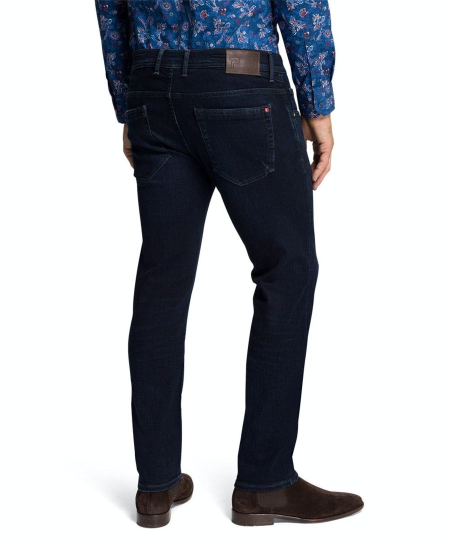 Herren Pioneer Jeans | Pioneer Jeans Ryan Megaflex Blue Black