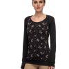 Damen Ragwear | Ragwear Langarmshirt Delicious Schwarz