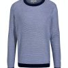 Herren Tom Tailor Denim | Tom Tailor Pullover Crewneck Blau