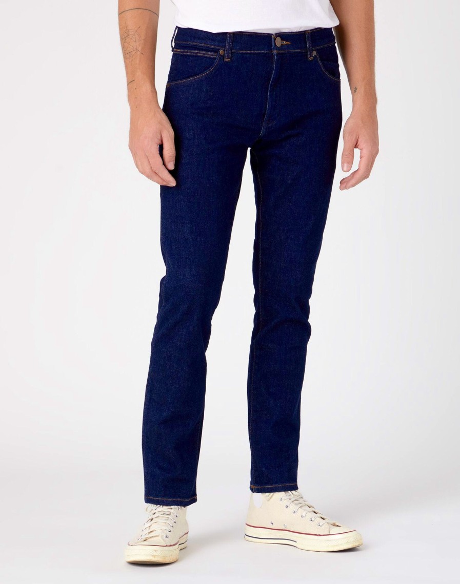 Herren Wrangler | Wrangler Jeans Larston Slim Tapered Day Drifter