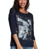 Damen Betty Barclay | Cartoon Shirt Lang 2203 Black