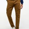 Herren Mustang | Mustang Cargo Chino Hose Regular-Fit Extra Lang Brown