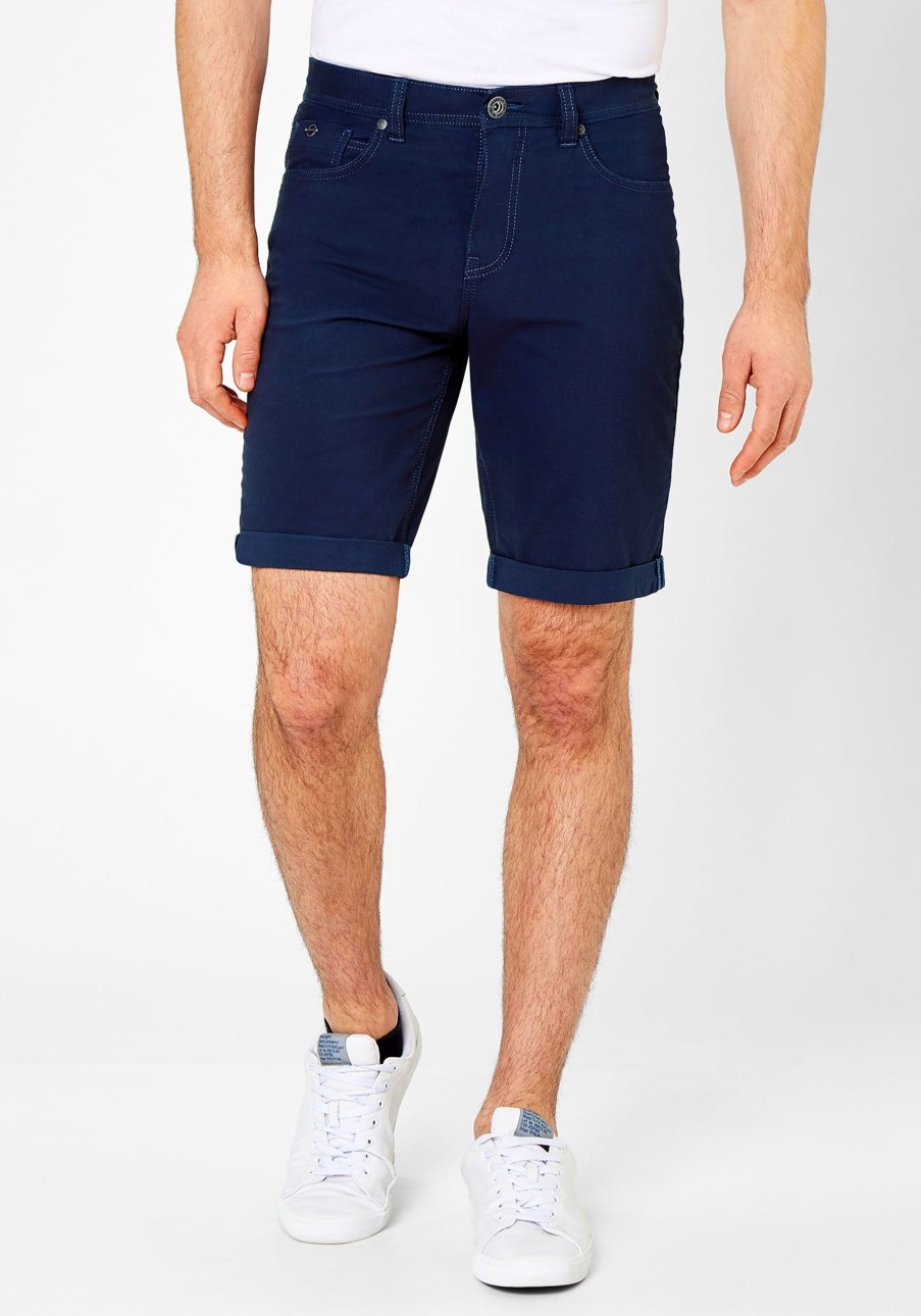 Herren Paddock's | Paddock'S Ranger Pipe Bermuda Low Fit Navy