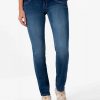 Damen Timezone | Timezone Damenjeans Slim Tahilatz Jogg Blue Denim Wash