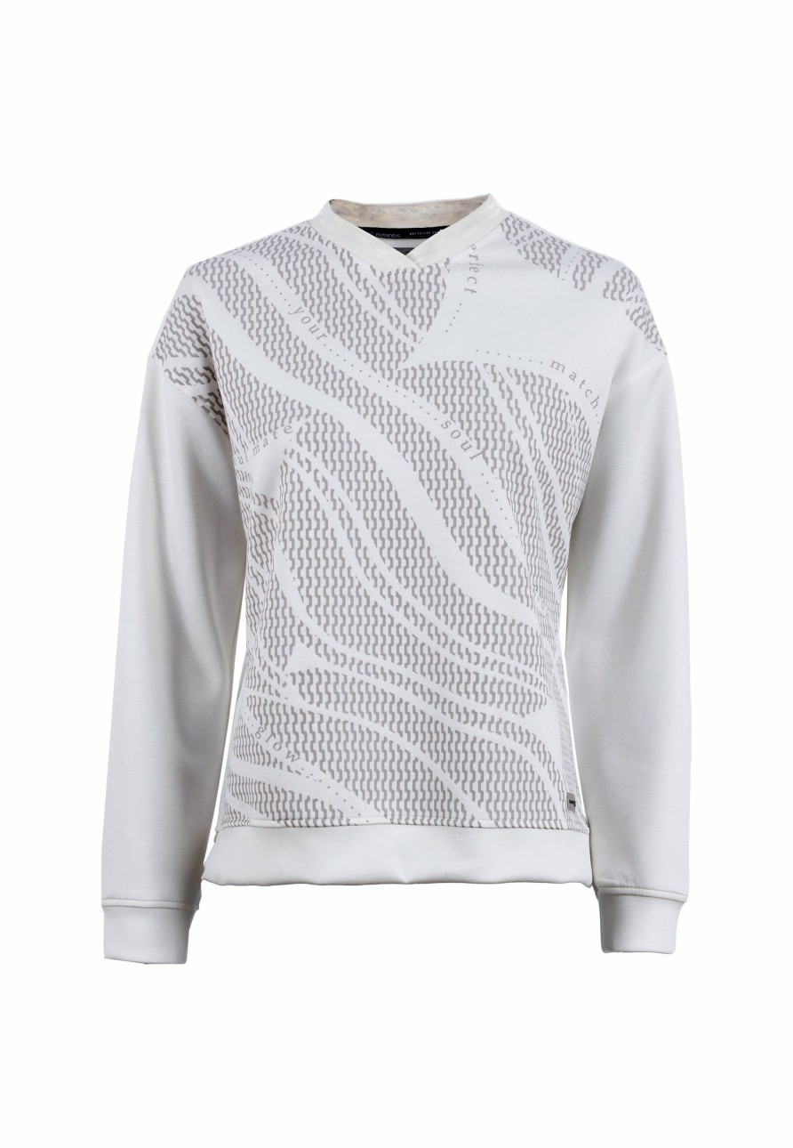 Damen Soquesto | Soquesto Sweatshirt Munja Offwhite