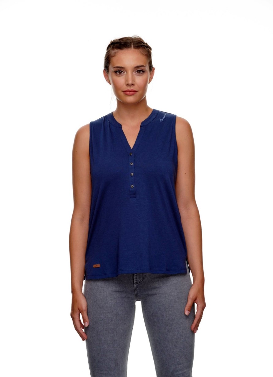 Damen Ragwear | Ragwear Top Rona Dunkelblau