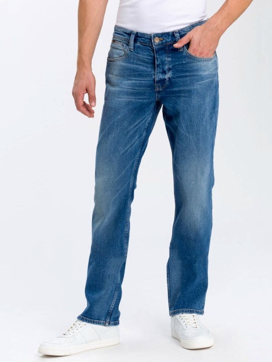 Herren Cross | Cross Jeans Dylan Hellblau